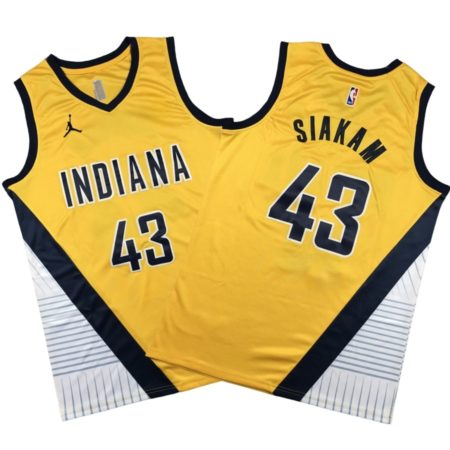 Pascal Siakam Indiana Pacers Jersey - Statement Edition - Gold