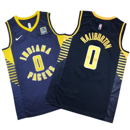 Tyrese Haliburton Indiana Pacers Jersey - Icon Edition - Navy