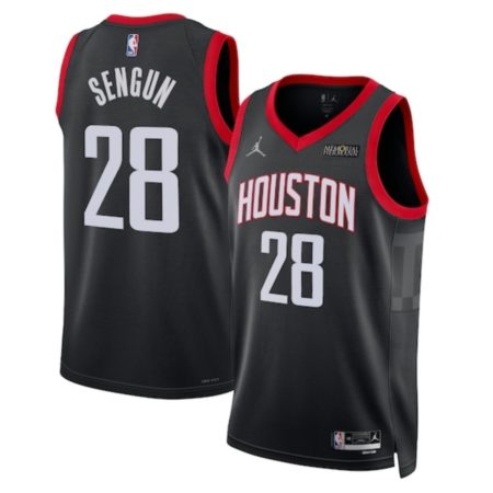 Alperen Sengun Houston Rockets Statement Edition Jersey - Black