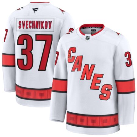Carolina Hurricanes Andrei Svechniko White Away Jersey