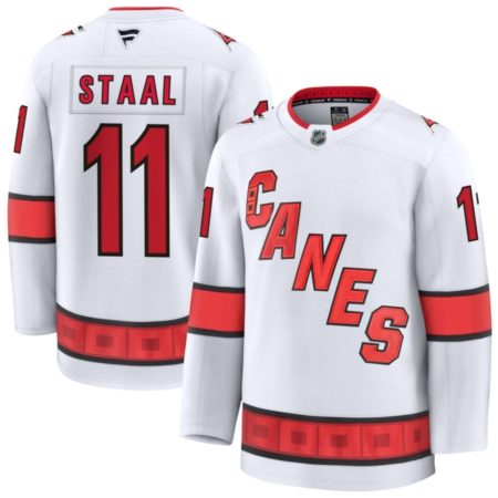 Carolina Hurricanes Jordan Staal White Awayk Jersey