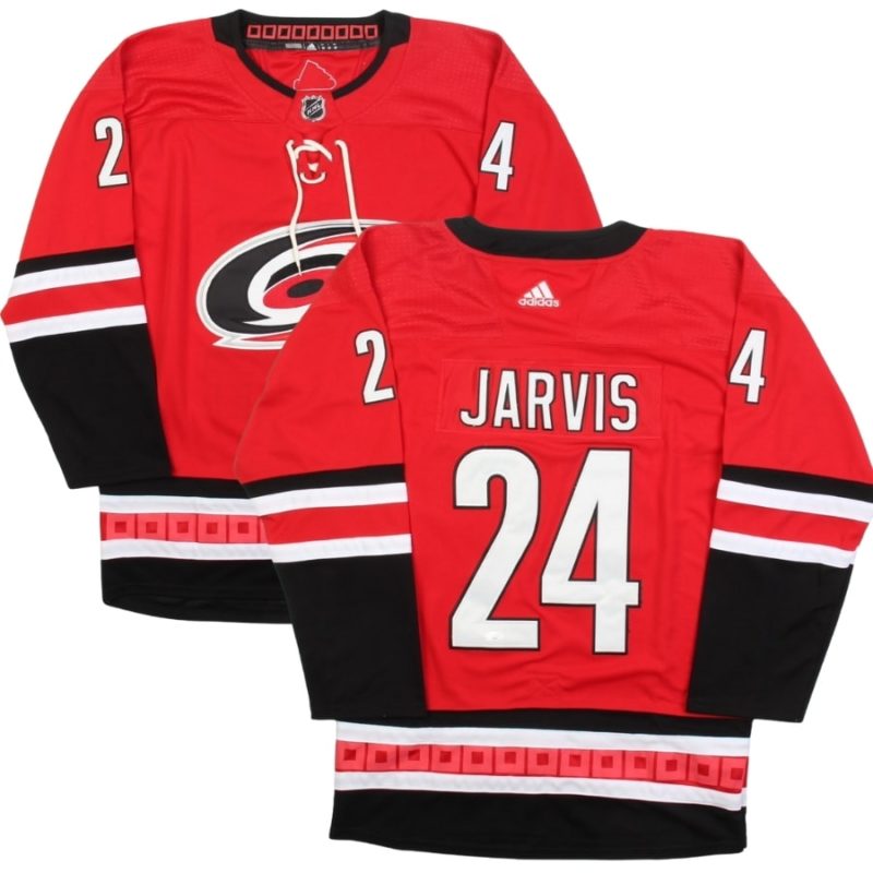 Carolina Hurricanes Seth Jarvis Red Alternate Jersey
