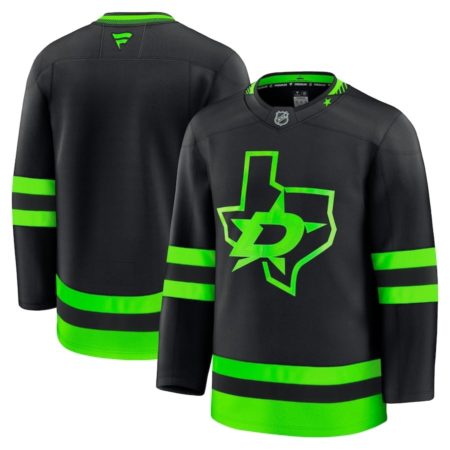 Dallas Stars Kelly Black Alternate Jersey