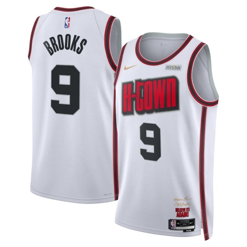 Dillon Brooks Houston Rockets 2024 City Edition Jersey - White