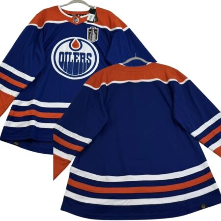 Edmonton Oilers Royal 2025 Final Home Jersey