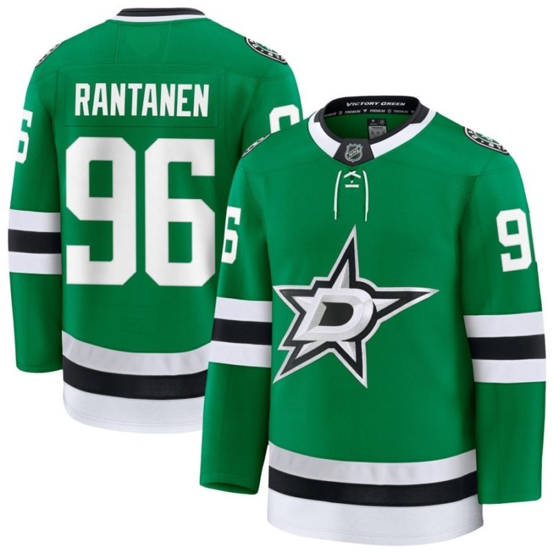 Fallas Stars Mikko Rantanen Kelly Green Home Jersey