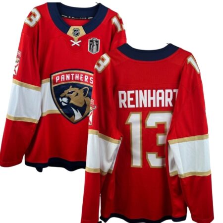 Florida Panthers Sam Reinhart Red 2025 Final Home Jersey