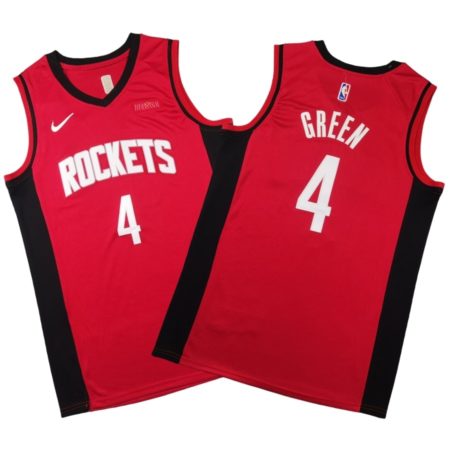 Jalen Green Houston Rockets Icon Edition Jersey - Red