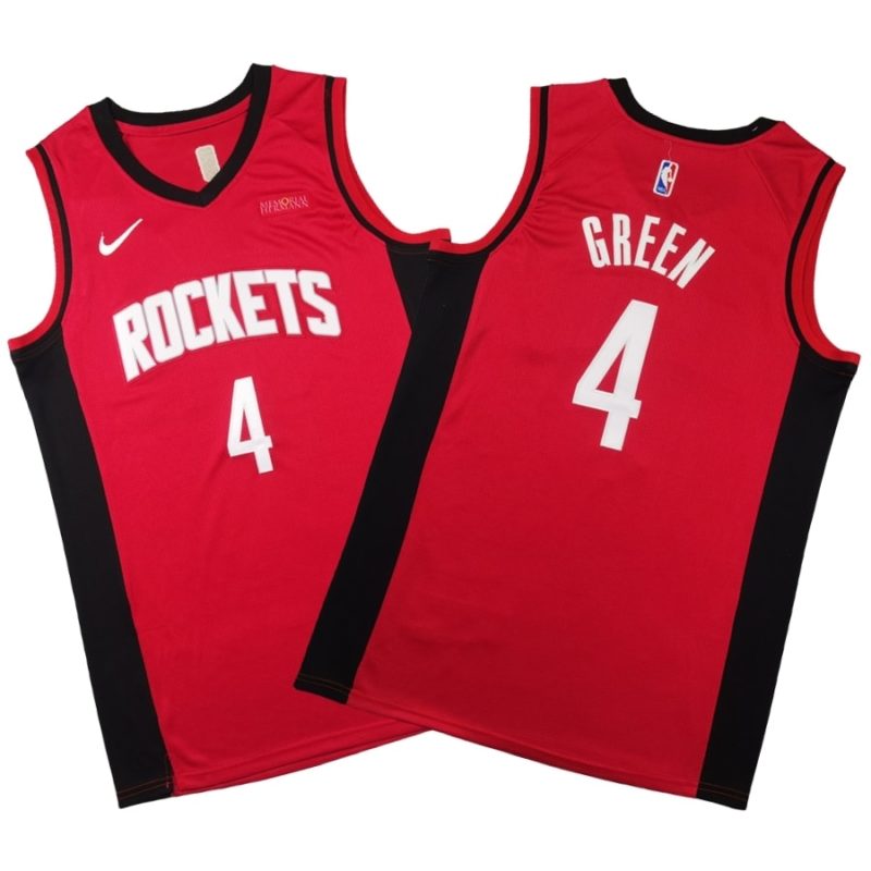 Jalen Green Houston Rockets Icon Edition Jersey - Red