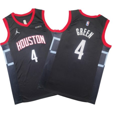 Jalen Green Houston Rockets Statement Edition Jersey - Black
