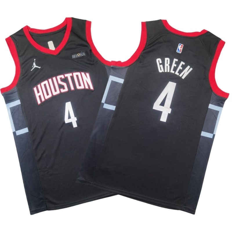 Jalen Green Houston Rockets Statement Edition Jersey - Black