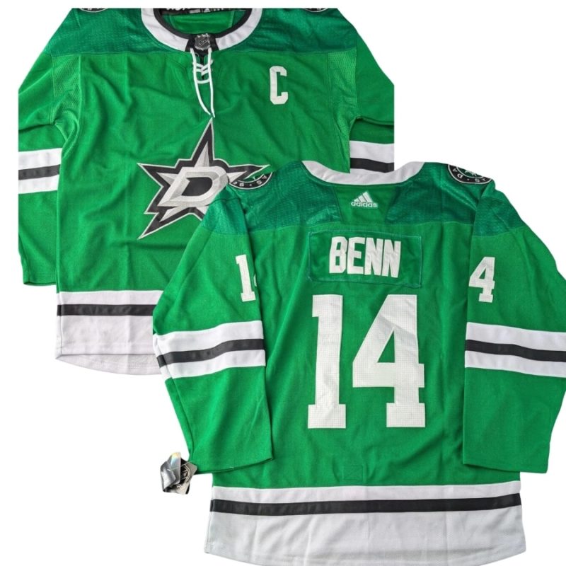 Jamie Benn Dallas Stars Kelly Green Home Jersey