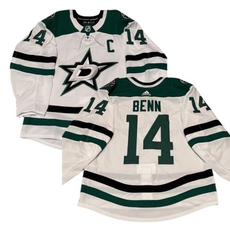 Jamie Benn Dallas Stars White Jersey
