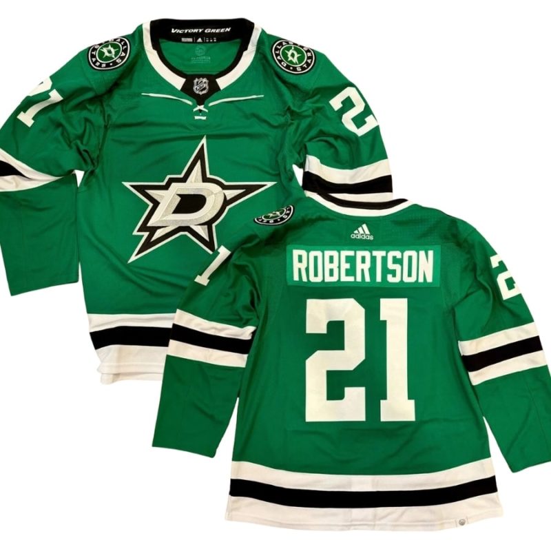 Jason Robertson Dallas Stars Kelly Green Home Jerse