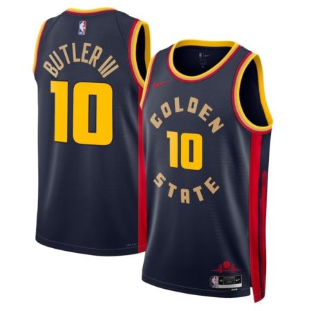 Jimmy Butler III Golden State Warriors 2024 City Edition Jersey - Navy