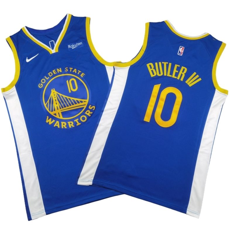 Jimmy Butler III Golden State Warriors Icon Edition Jersey - Royal