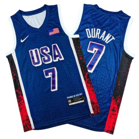 Kevin Durant Team USA Blue Jersey