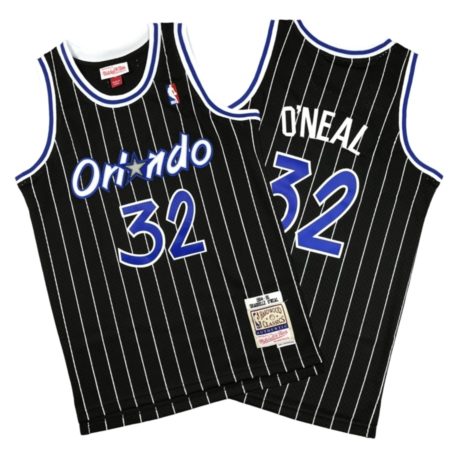 Shaquille O’Neal 32 Orlando Magic 1994-95 Black Stitched Jersey