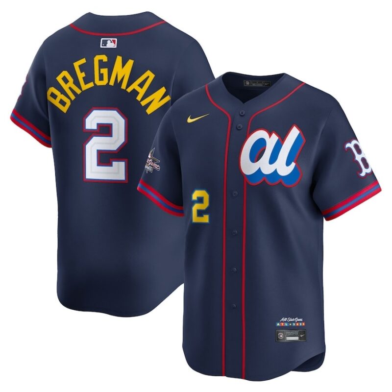 Alex Bregman American League Navy 2025 All-Star Edition Jersey