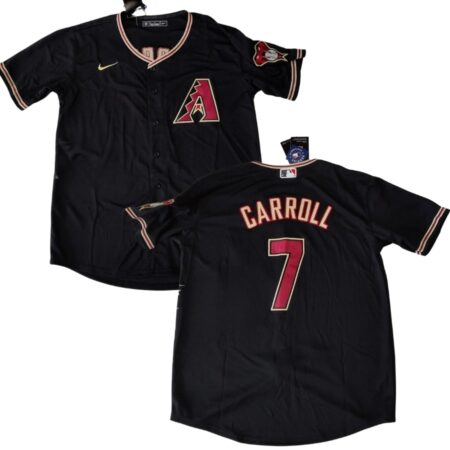 Arizona Diamondbacks Corbin Carroll Black Alternate Jersey