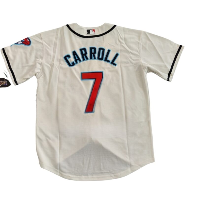 Arizona Diamondbacks Corbin Carroll Cream Home Jersey back