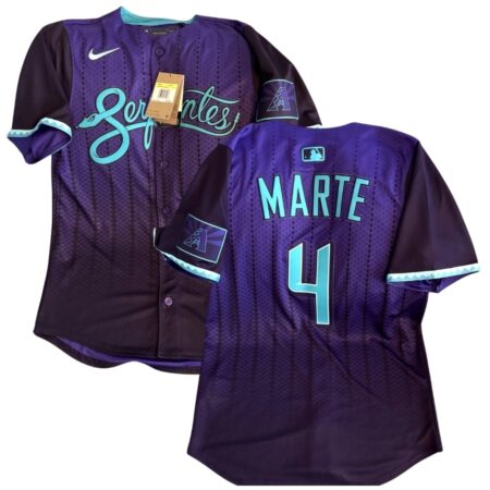 Arizona Diamondbacks Ketel Marte Purple 2025 City Connect Jersey