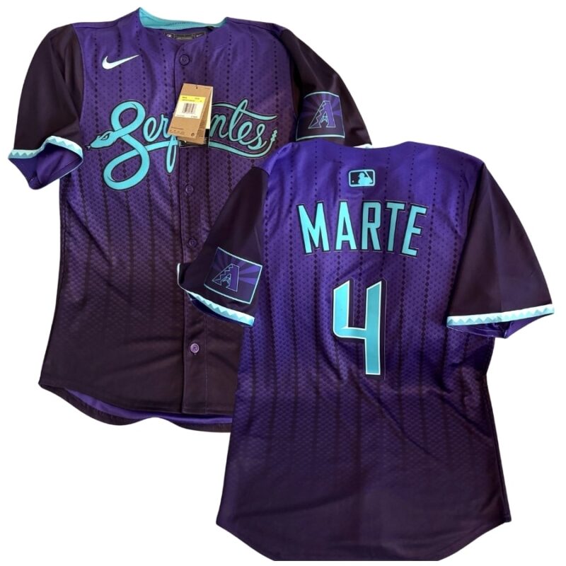 Arizona Diamondbacks Ketel Marte Purple 2025 City Connect Jersey