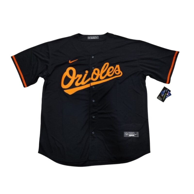 Baltimore Orioles Black Alternate Blank Jersey front