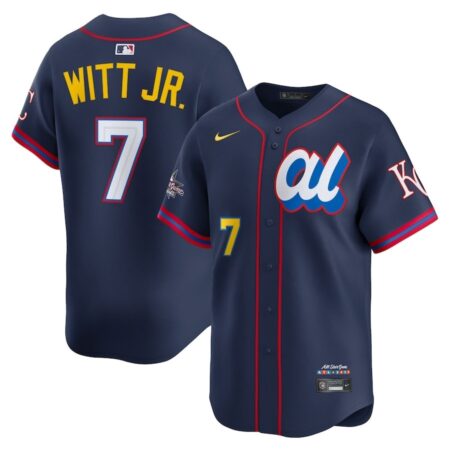 Bobby Witt Jr. American League Navy 2025 All-Star Edition Jersey
