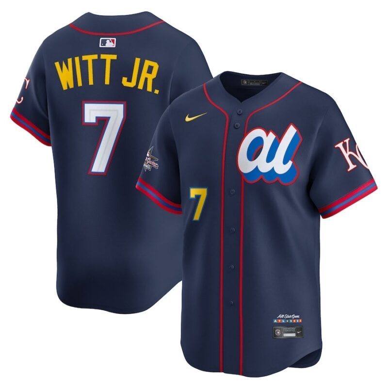 Bobby Witt Jr. American League Navy 2025 All-Star Edition Jersey
