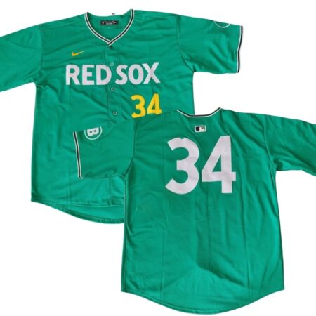 Boston Red Sox David Ortiz Green 2025 City Connect Jersey