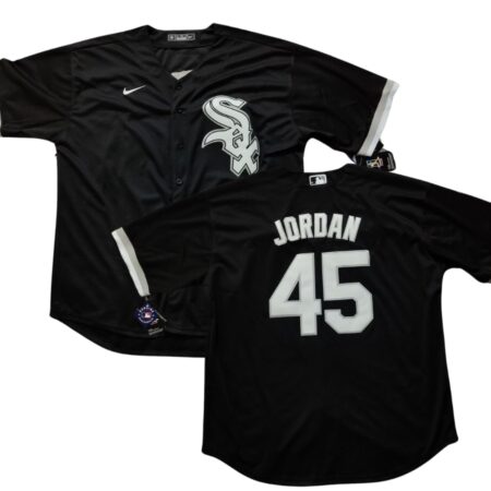 Chicago White Sox Michael Jordan Black Baseball Jersey