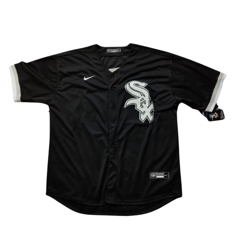 Chicago White Sox Michael Jordan Black Baseball Jersey front