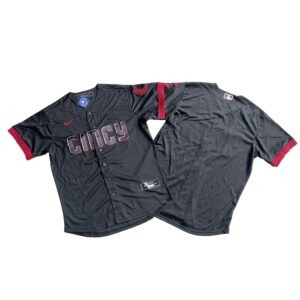Cincinnati Reds Black City Connect Limited Jersey Stitched