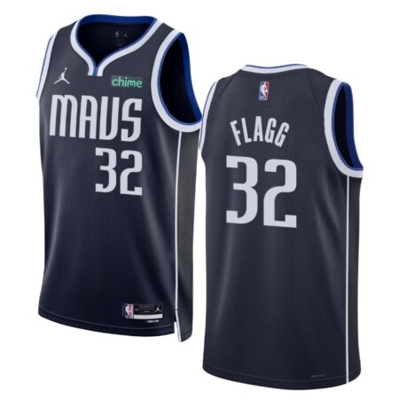 Cooper Flagg #32 Mavericks Navy 2025 Draft First Round Pick Jersey