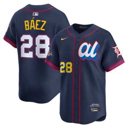 Javier Baez American League Navy 2025 All-Star Edition Jersey