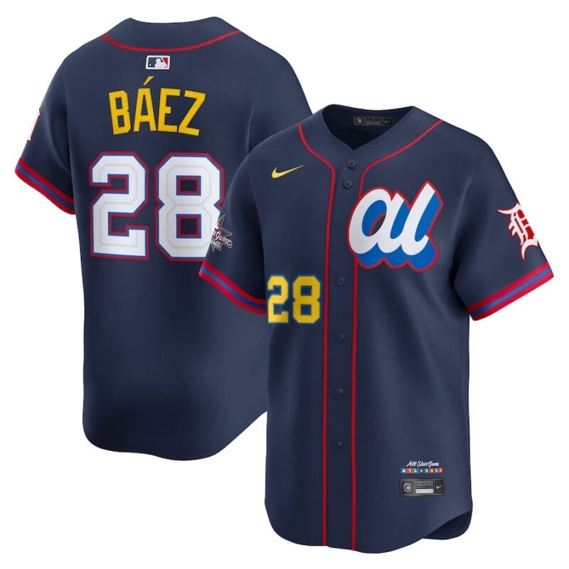 Javier Baez American League Navy 2025 All-Star Edition Jersey
