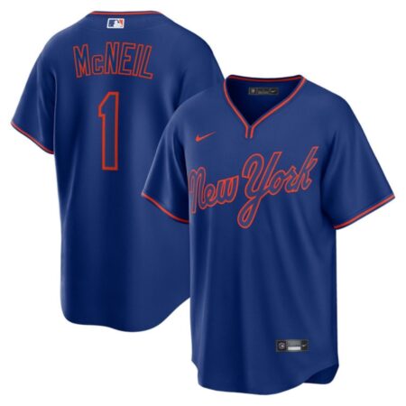 Jeff McNeil New York Mets 2025 Royal Alternate Limited Jersey