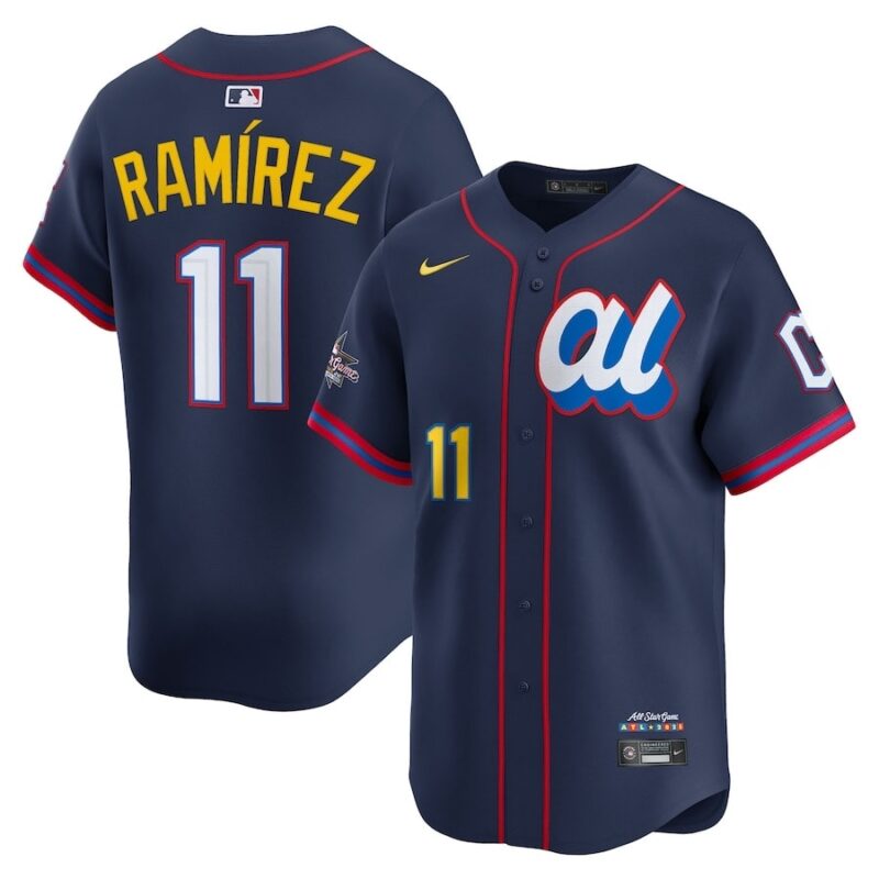 José Ramirez American League Navy 2025 All-Star Edition Jersey
