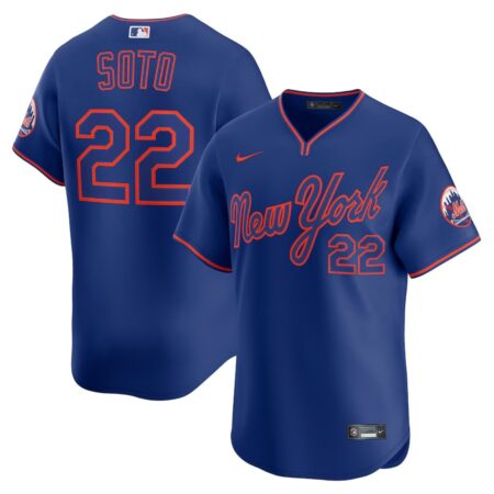 Juan Soto New York Mets 2025 Royal Alternate Limited Jersey