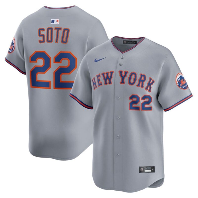 Juan Soto New York Mets Road 2025 Limited Jersey