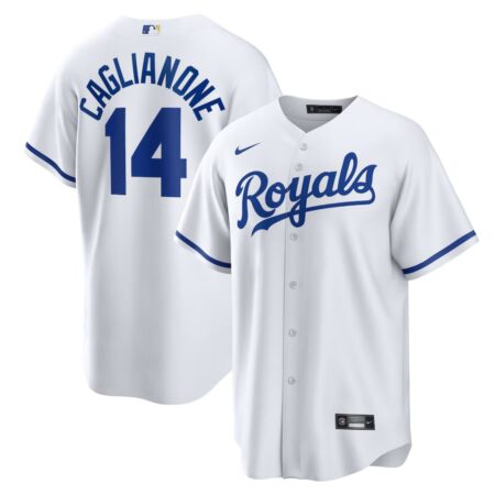Kansas City Royals Jac Caglianone White Home Jersey