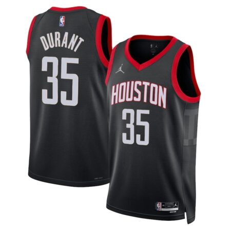 Kevin Durant Rockets 2025 Black Jersey