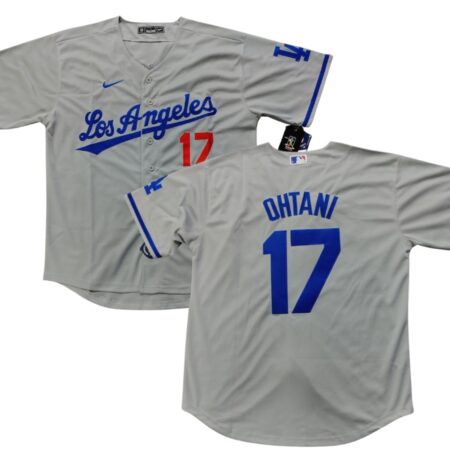 Los Angeles Dodgers Shohei Ohtani Gray Alternate Jersey