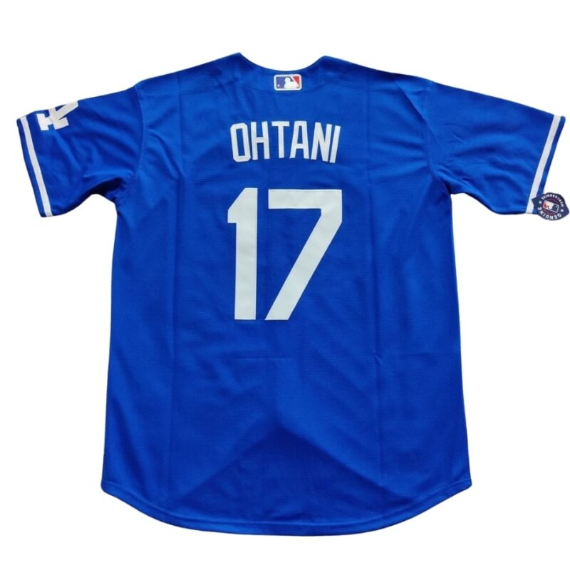 Los Angeles Dodgers Shohei Ohtani Royal Alternate Jersey back