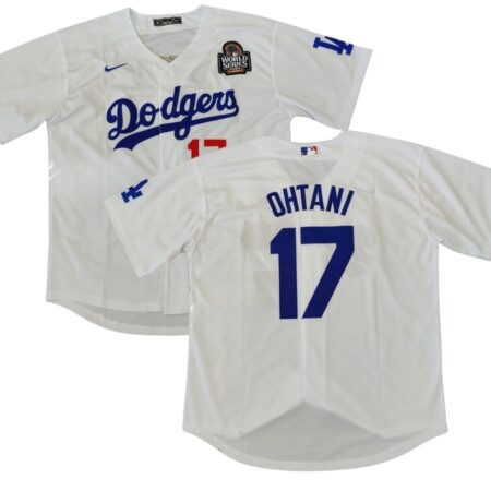 Los Angeles Dodgers Shohei Ohtani White 2024 Word Series Jersey