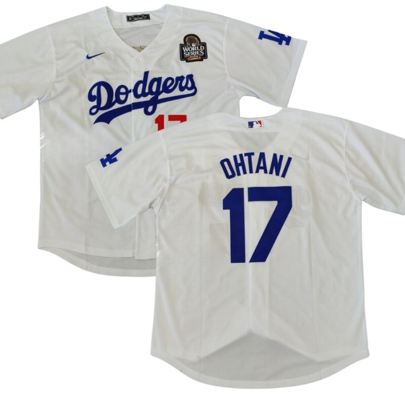 Los Angeles Dodgers Shohei Ohtani White 2024 Word Series Jersey