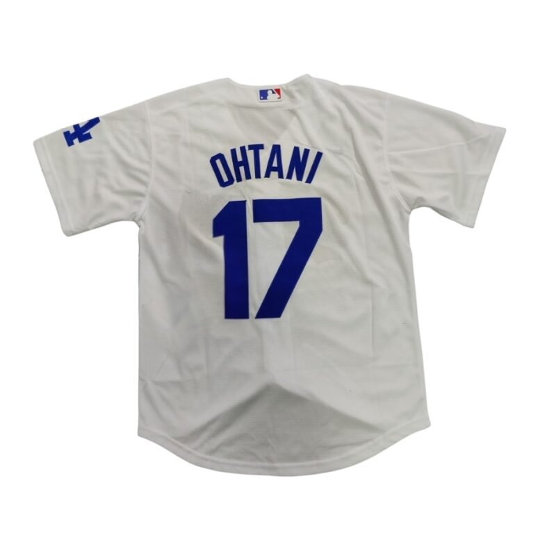 Los Angeles Dodgers Shohei Ohtani White Jersey back
