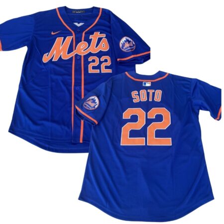 Mets Juan Soto Royal Jersey Stitched