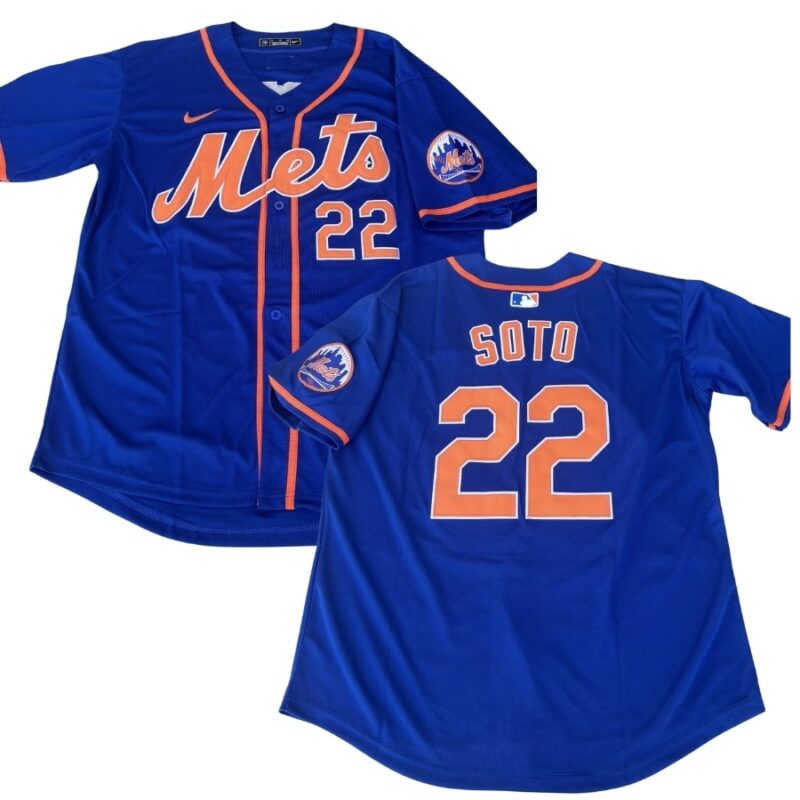 Mets Juan Soto Royal Jersey Stitched